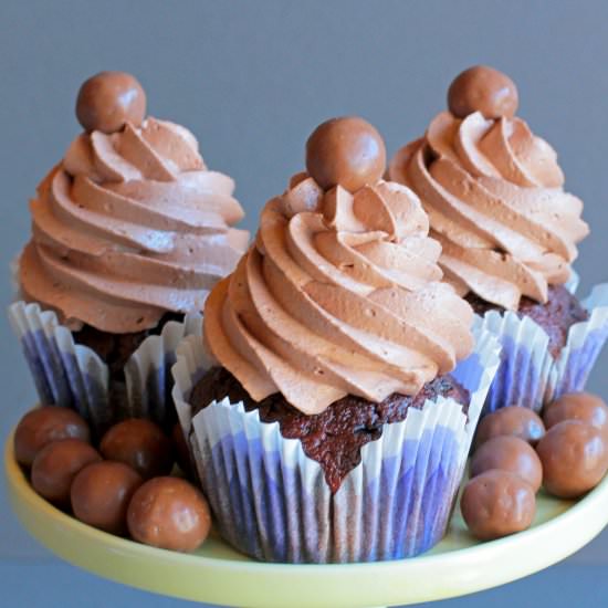 Maltesers Cupcakes