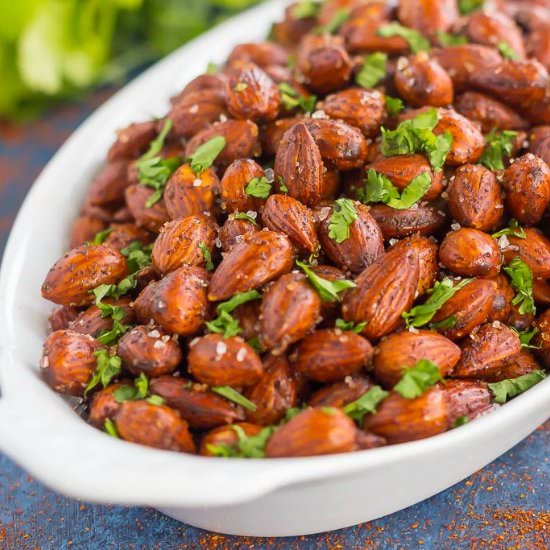 Easy Chili Almonds