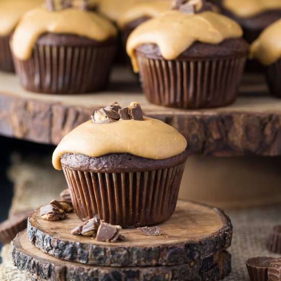 Reese’s Peanut Butter Cupcakes