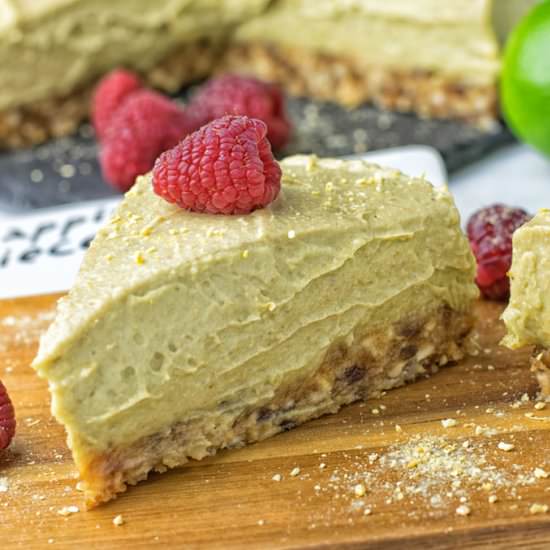 Lemon Raspberry Key Lime Pie