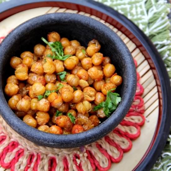 Fried Spicy Chickpeas