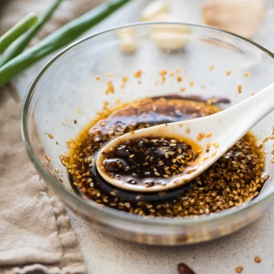 Homemade Kung Pao Sauce