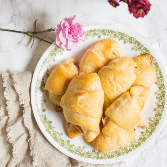 Ham and Cheese Crescent Rolls