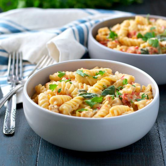 Dump and BakeTuscan Chicken Pasta