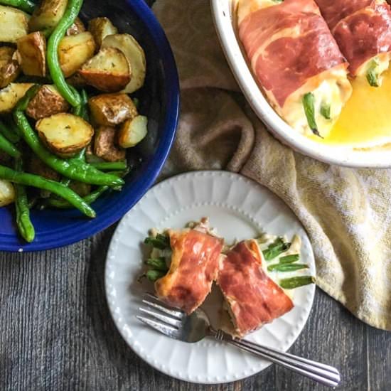 Prosciutto Wrapped Chicken Bundle