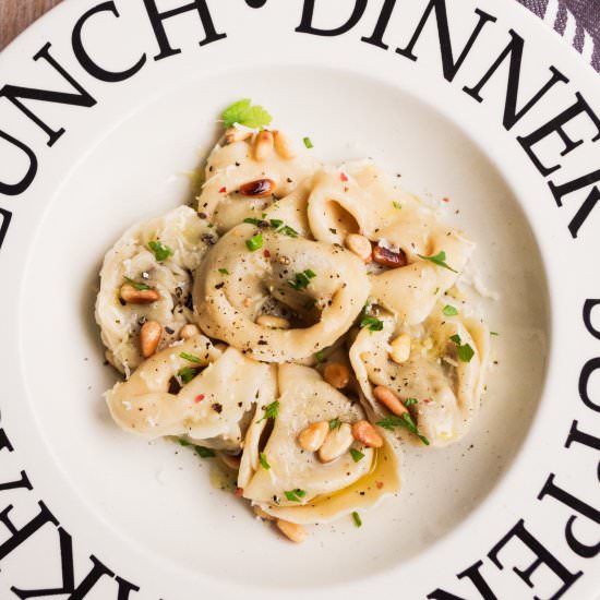Vegan Wild Mushroom Tortellini