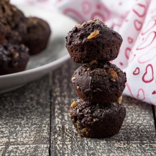 Beet Brownie Bites