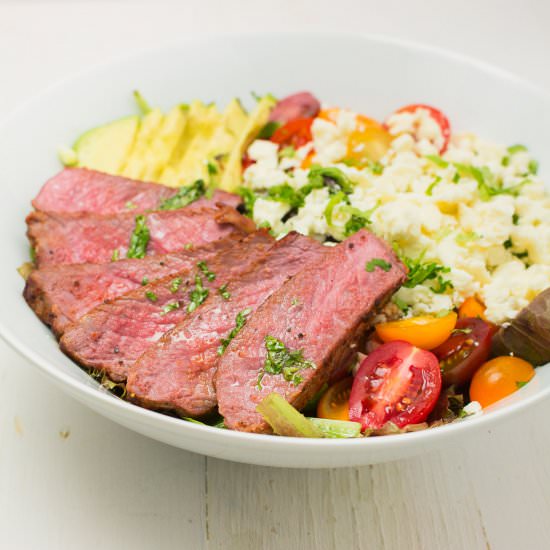 steak salad