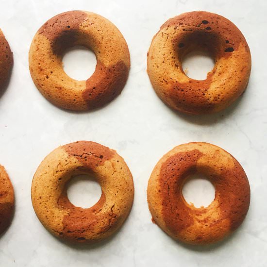 Almond Butter Chocolate Doughnut
