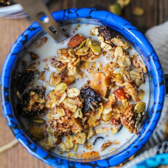Cherry Maple Almond Granola