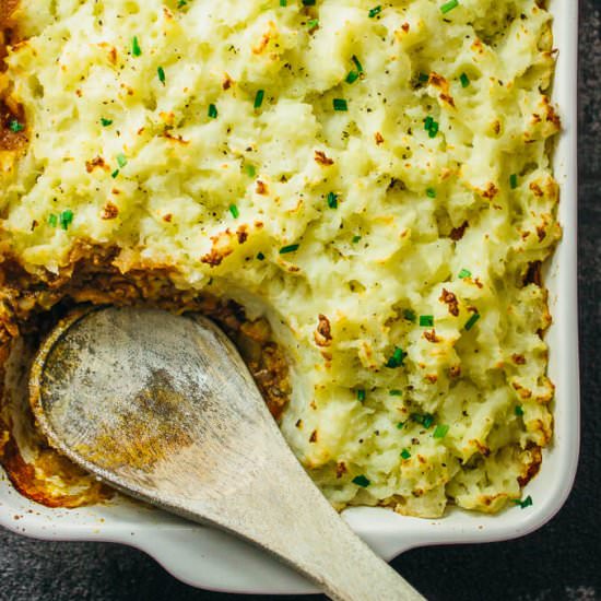 traditional cottage pie