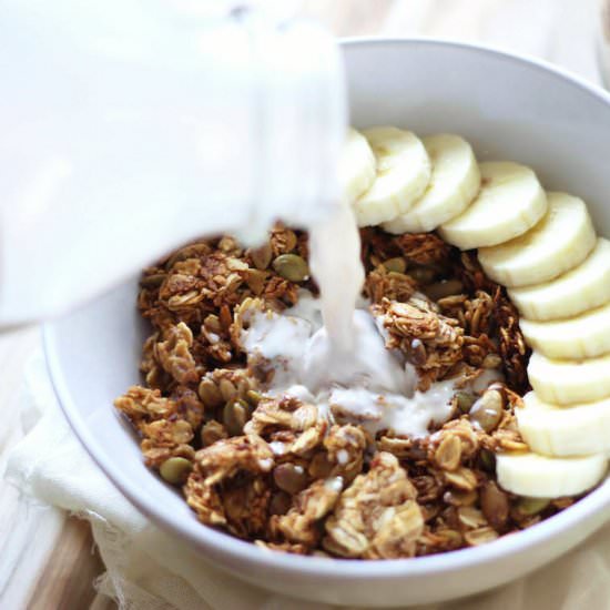 Coconut Banana Granola
