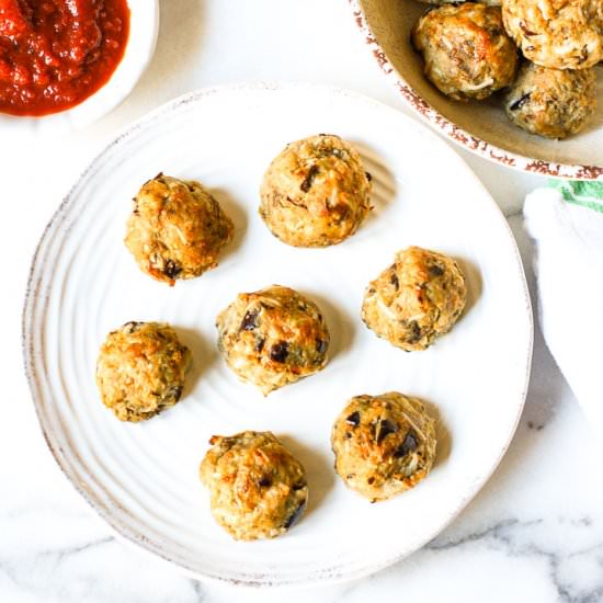 Paleo Eggplant Meatballs