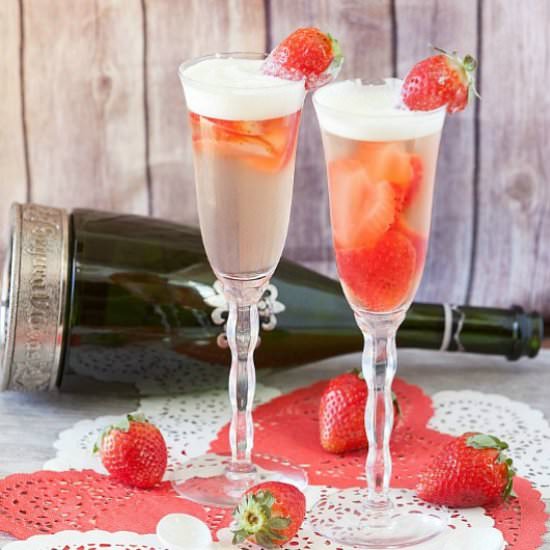 Champagne Jello Parfaits