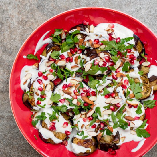 Eggplant with Cumin Yoghurt