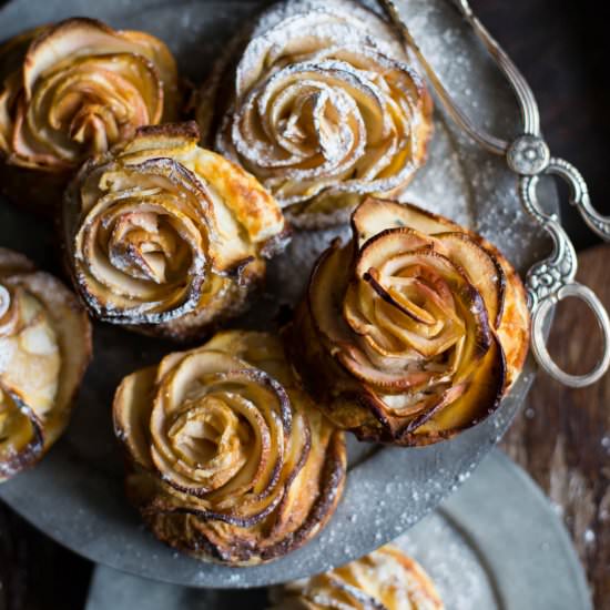 Apple Tartelette Rosettes