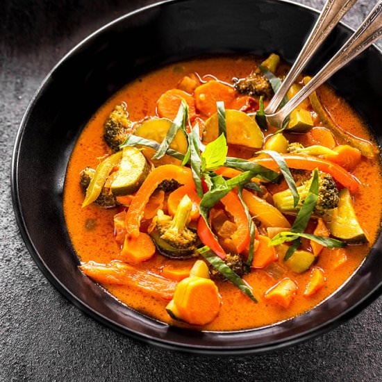 Vegetarian Thai Red Curry