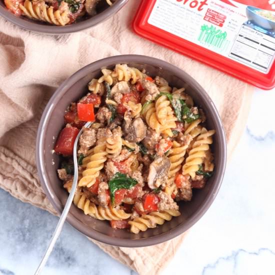 Garlicky Ricotta Pasta