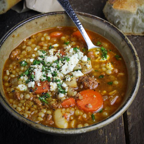 Spicy Chorizo Soup