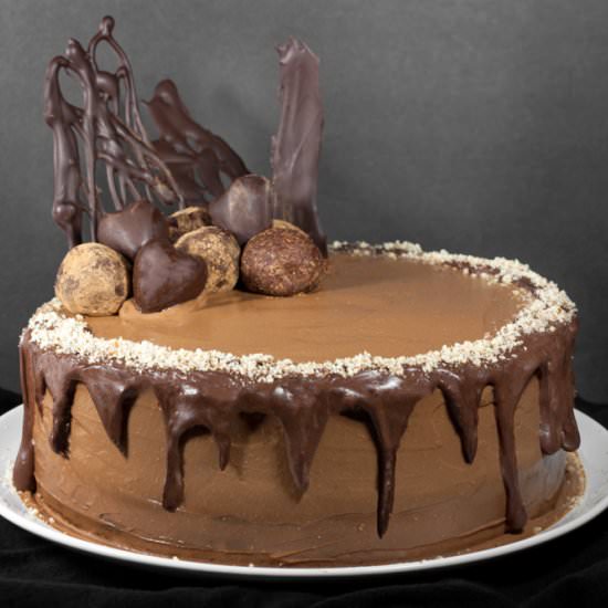 2 Layer Chocolate Cake