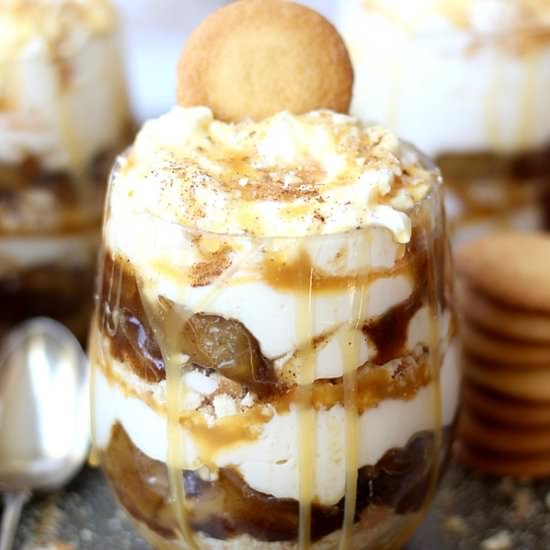 Caramel Apple Cheesecake Trifle