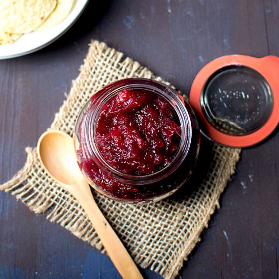 Cranberry Apple Chutney
