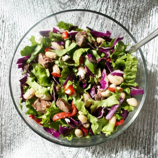 Steak Chopped Salad