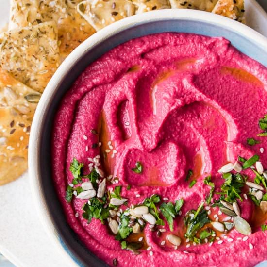 Roasted Beet Hummus