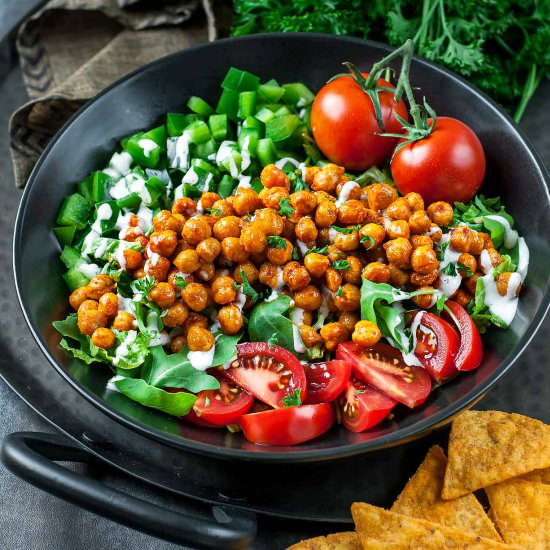 Buffalo Chickpea Salad