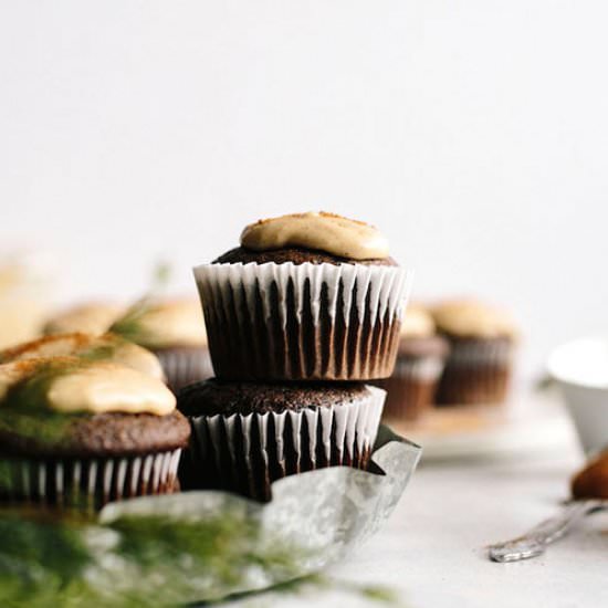 Vegan Espresso Cupcakes