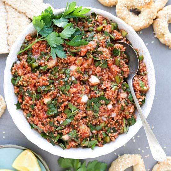 Bulgur, Parsley, and Tomato Salad