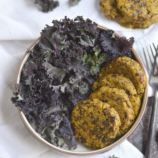 Kale Sundried Tomato Falafel