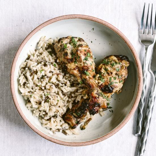Slow Cooker Honey-Mustard Drumstick