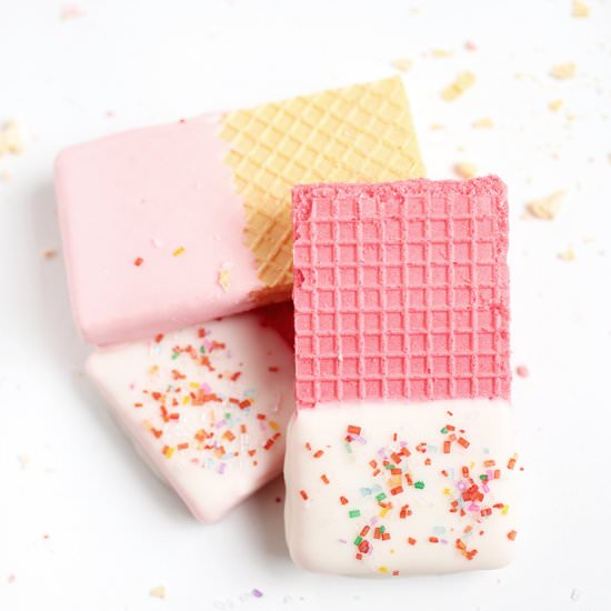 Chocolate Dipped Wafers