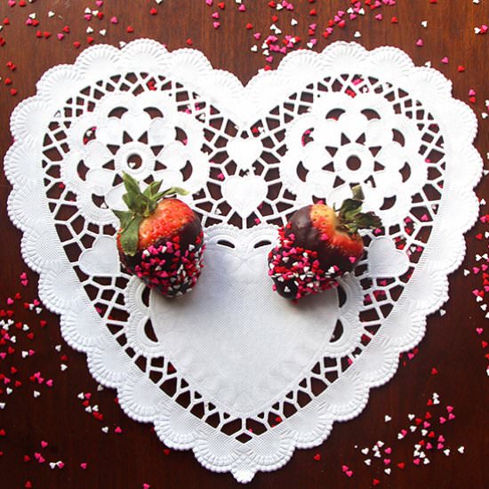 Chai Chocolate Covered Strawberries