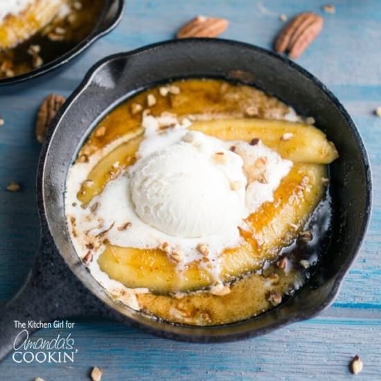 Single Serve Bananas Foster