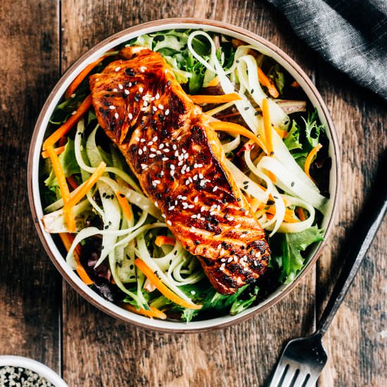 Sesame Salmon Salad