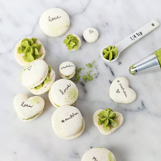 Matcha Macarons