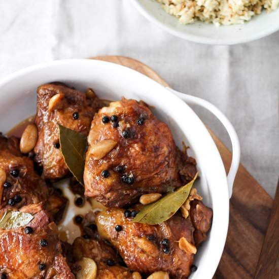 Filipino Chicken Adobo