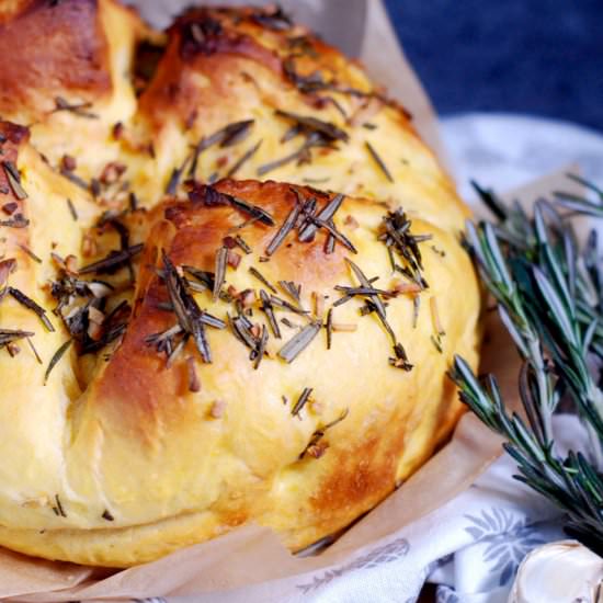 Herb & Garlic Sweet Potato Bread