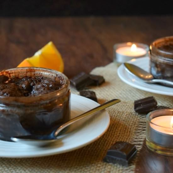 Vegan Rich Chocolate Orange Dessert