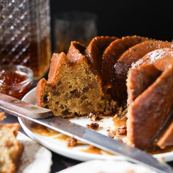 Whisky Marmalade Bundt Cake