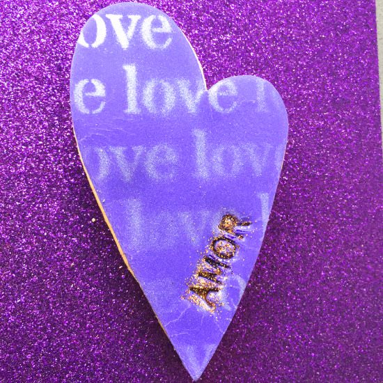 Purple Love Cookies
