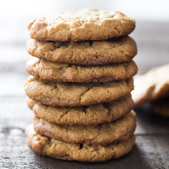 Easy Maple Peanut Butter Cookies