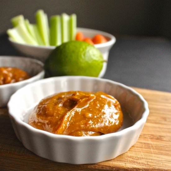 Chili Lime Cashew Dipping Sauce