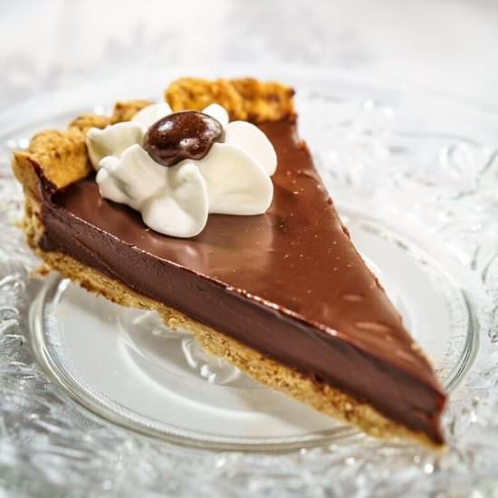 Dark Chocolate Pecan Tart