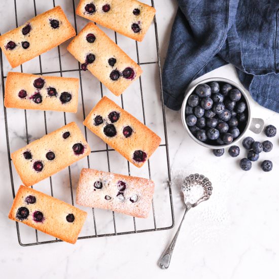 Blueberry Financiers