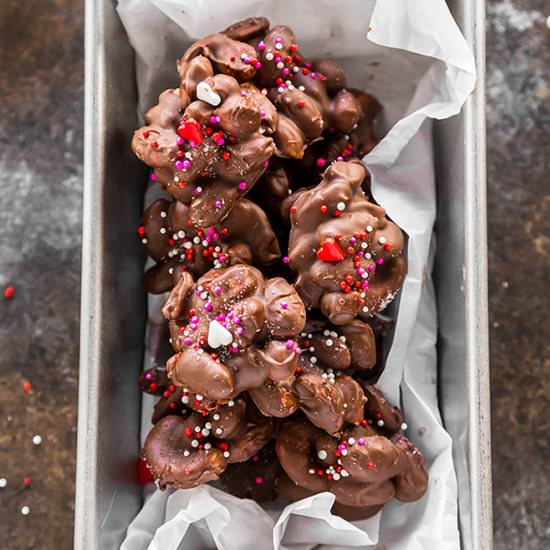Chocolate Nut Clusters