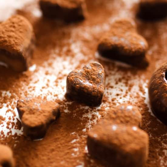2 Ingredient Chocolate Truffles