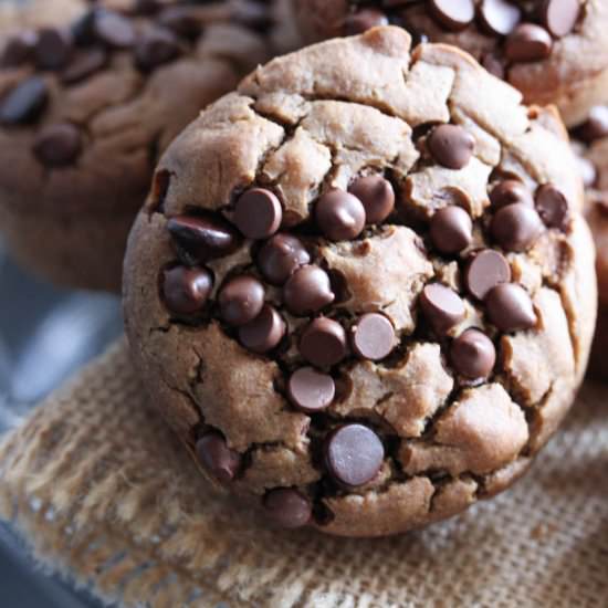 Cashew Banana Blender Muffins